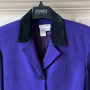 Talbots Majestic purple jacket